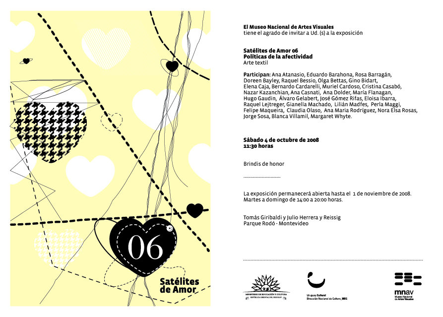 Invitacin - Museo Nacional de Artes Visuales