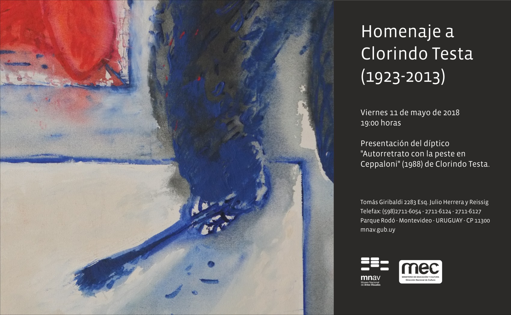 Invitacin - Museo Nacional de Artes Visuales