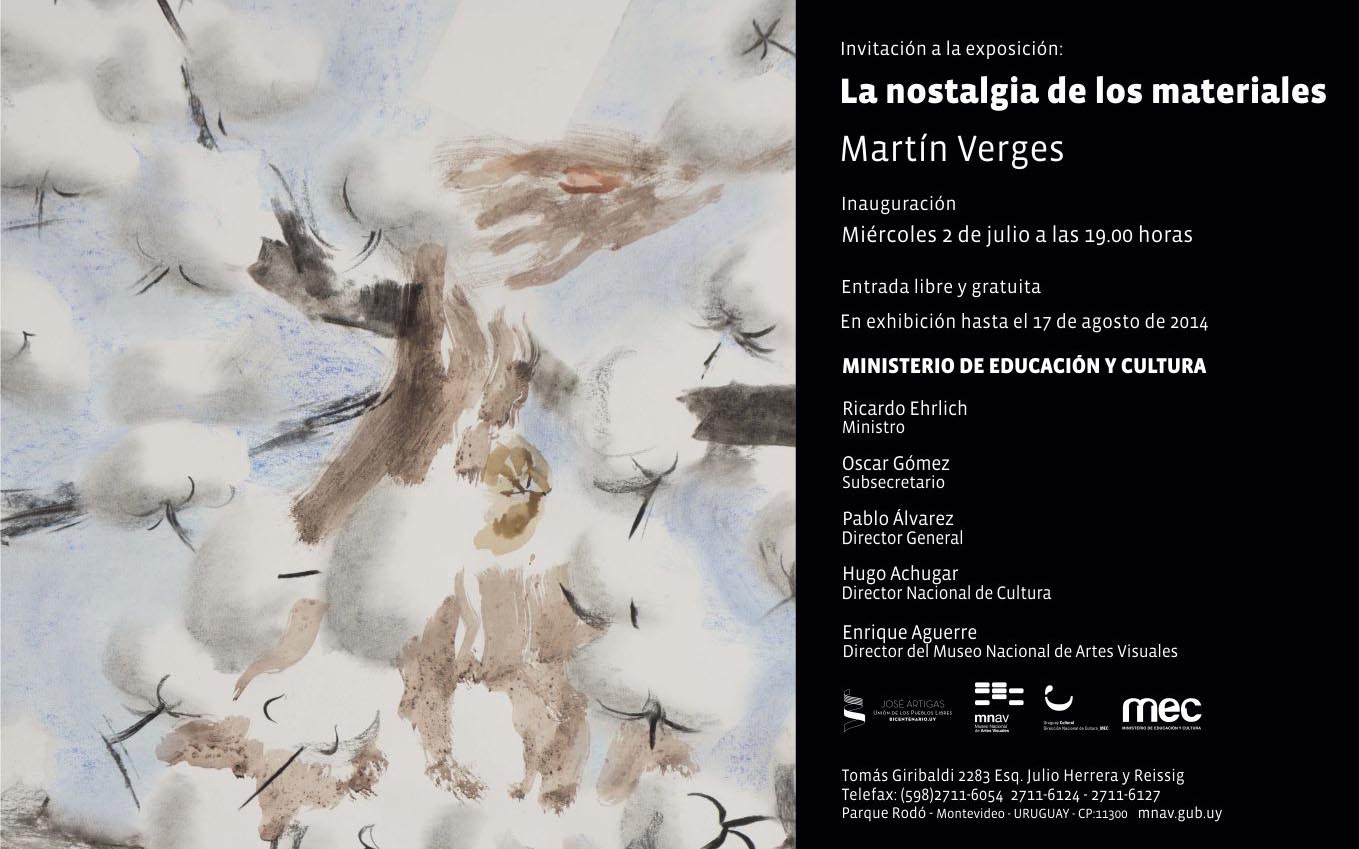 Invitacin - Museo Nacional de Artes Visuales