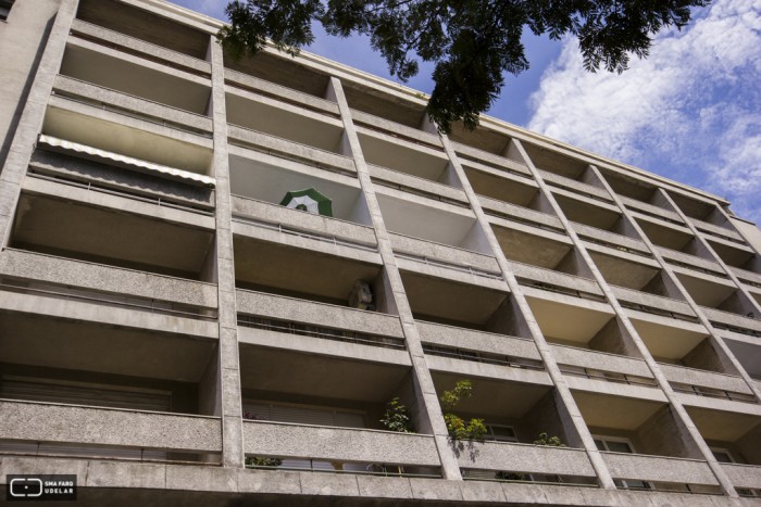 Edificio Raúl Daneri. Foto: Nacho Correa. Servicio de Medios Audiovisuales - FADU. SMA-S726-002<br><br><br> - Arbeleche y Canale - Museo Nacional de Artes Visuales