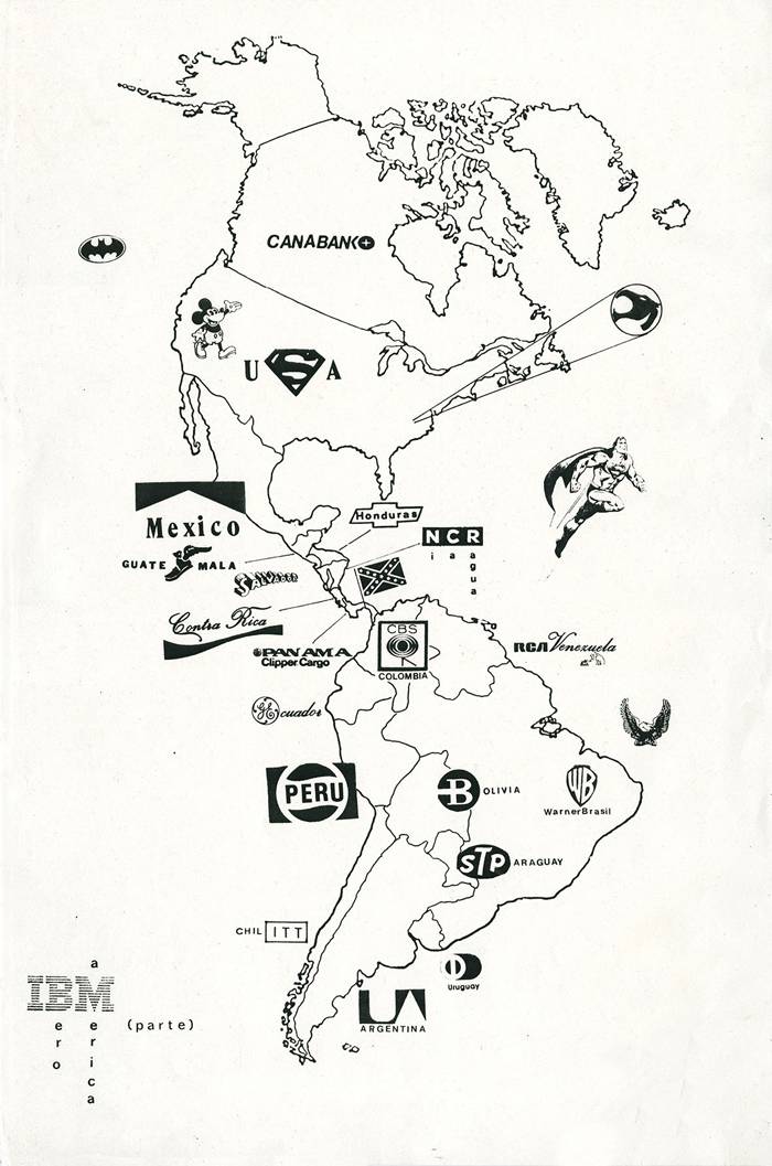 IBM, 1984<br>Xerografía sobre papel<br>45 x 30 cm<br>Edición 10 sin numerar - Jorge Caraballo - Una exposición antológica - Museo Nacional de Artes Visuales