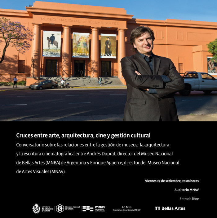  - Cruces entre arte, arquitectura, cine y gestión cultural - Museo Nacional de Artes Visuales