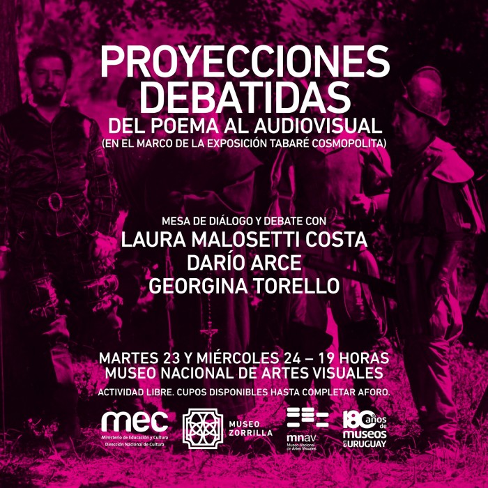  - Proyecciones debatidas | Del poema al audiovisual - Museo Nacional de Artes Visuales