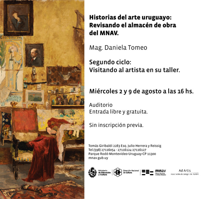  - Historias del arte uruguayo: revisando el almacén de obra del MNAV - Museo Nacional de Artes Visuales
