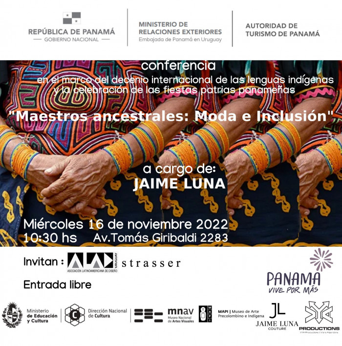  - Charla: "Maestros ancestrales: Moda e Inclusión" - Museo Nacional de Artes Visuales