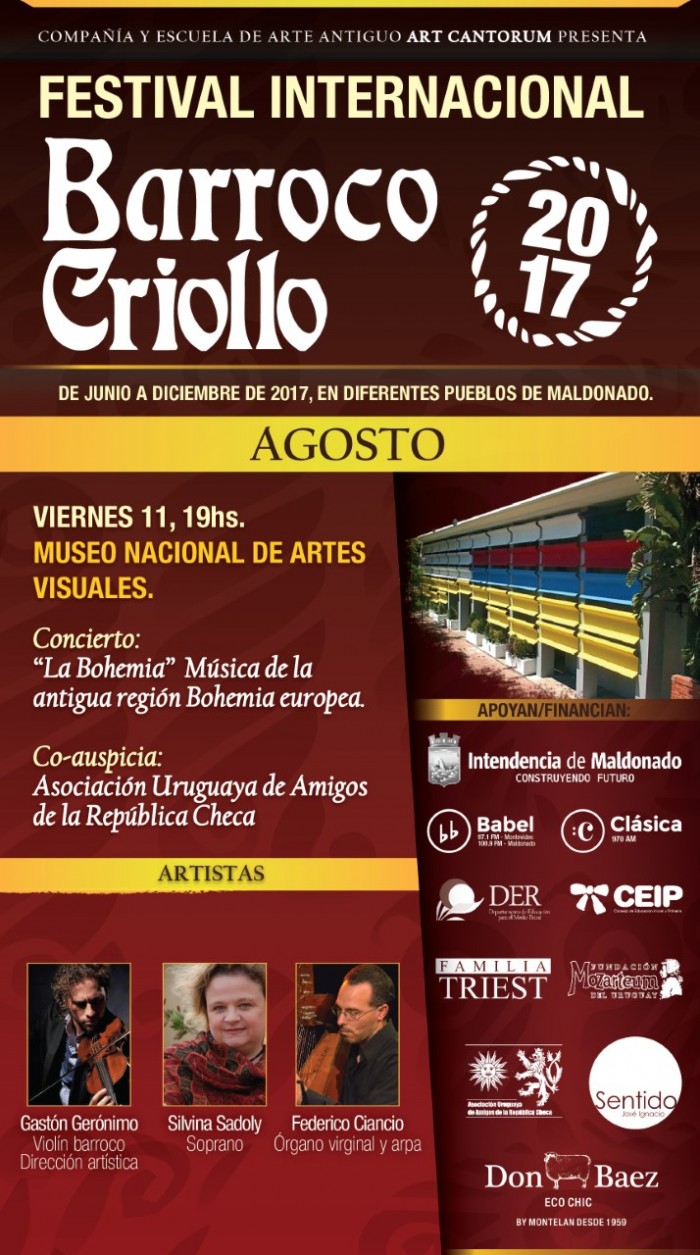 - Concierto: La Bohemia - Museo Nacional de Artes Visuales