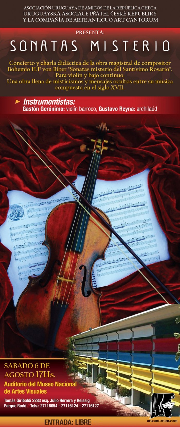  - Concierto Sonatas Misterio - Museo Nacional de Artes Visuales