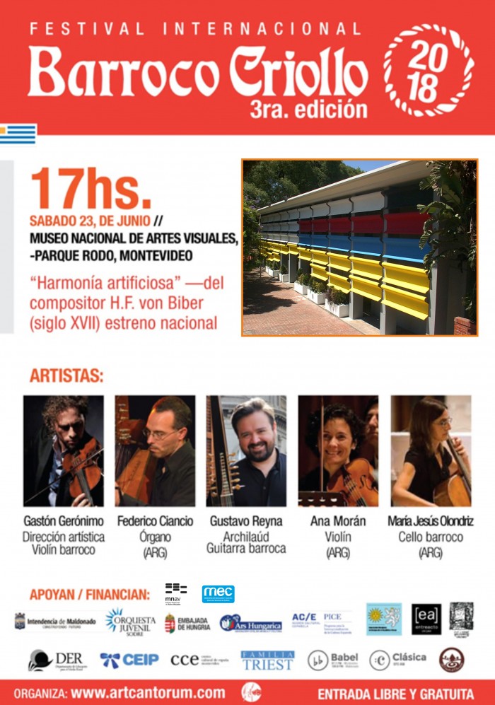  - Festival Internacional Barroco Criollo - Conjunto Art Cantorum - Museo Nacional de Artes Visuales
