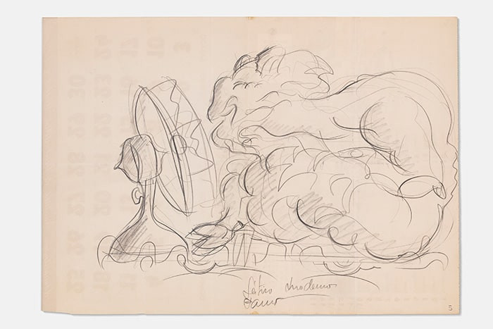  - Diseño de carros alegóricos (años 60) - Manuel Espínola Gómez (1921-2003) - Museo Nacional de Artes Visuales