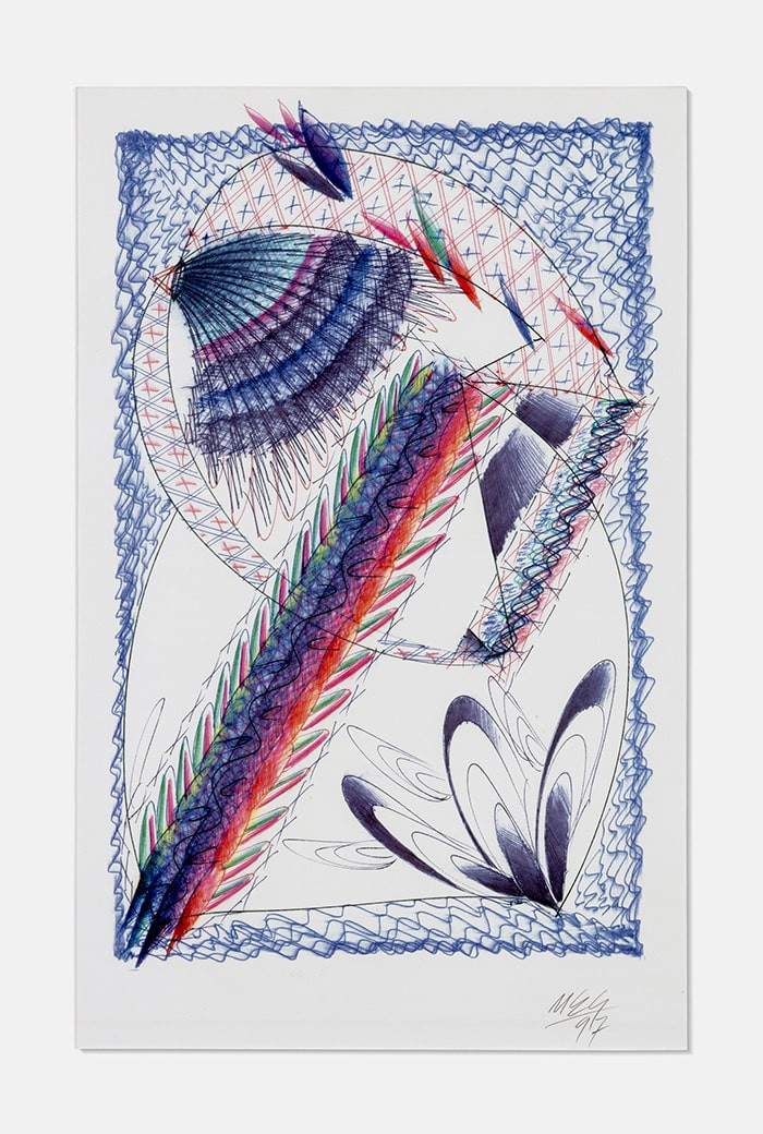  - Boligrafía, 1998 - Manuel Espínola Gómez (1921-2003) - Museo Nacional de Artes Visuales