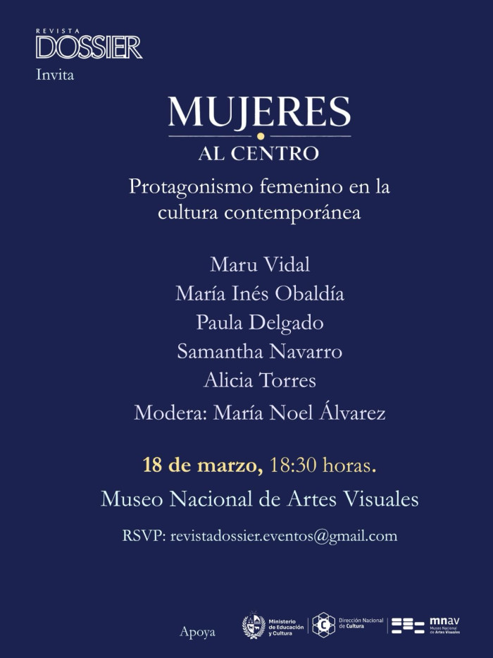  -  Mujeres al centro - 20 años de la Revista Dossier - Museo Nacional de Artes Visuales