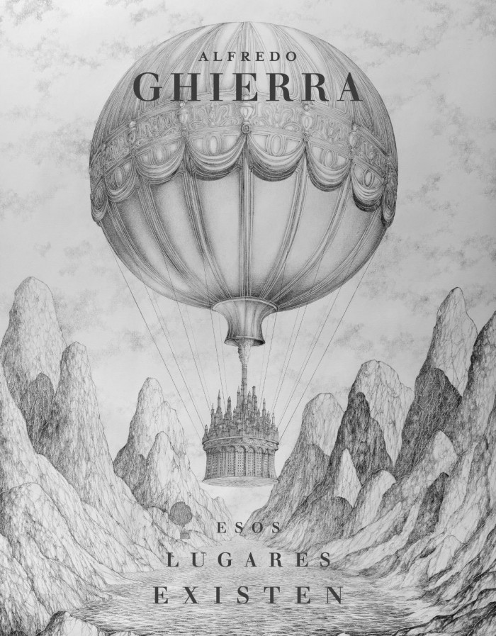 Evacuación<br>2017<br>108 x 142 cm<br>Grafo sobre papel - Alfredo Ghierra - Esos lugares existen - Museo Nacional de Artes Visuales