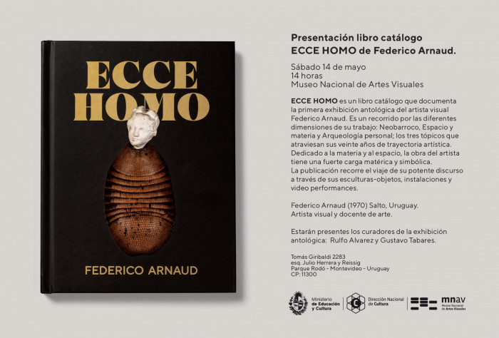  - Presentación  del libro catálogo ECCE HOMO_Federico Arnaud - Museo Nacional de Artes Visuales