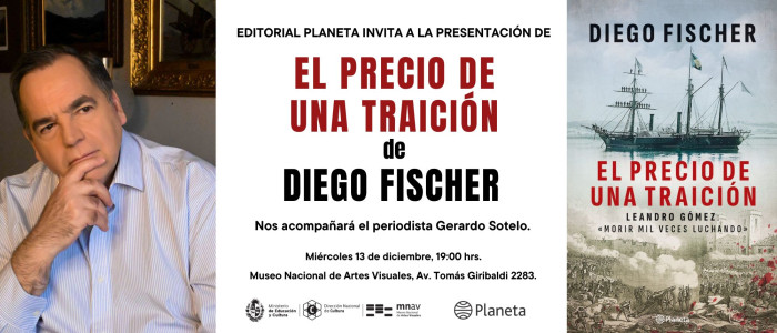  - Presentación del libro: "El precio de una traición" de Diego Fischer - Museo Nacional de Artes Visuales