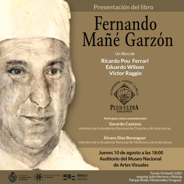  - Presentación del libro "Fernando Mañé Garzón" - Museo Nacional de Artes Visuales