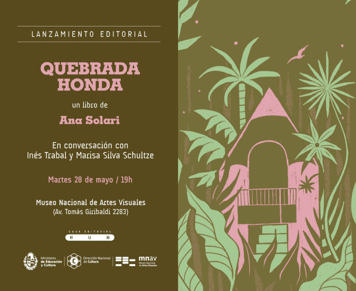  - Presentación del libro: Quebrada Honda - Museo Nacional de Artes Visuales