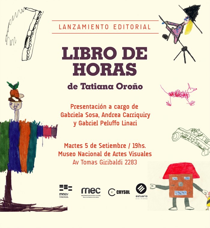  - Presentación de "Libro de horas" de Tatiana Oroño - Museo Nacional de Artes Visuales