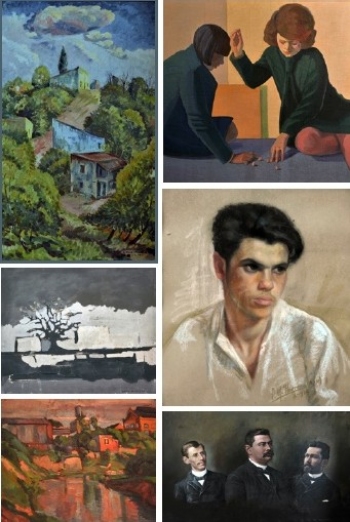 - 25 obras del Museo de Bellas Artes María Irene Olarreaga Gallino (Salto) - Museo Nacional de Artes Visuales