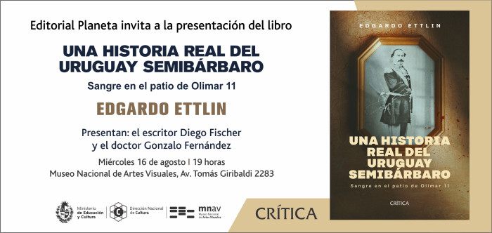  - Presentación del libro: "Una historia real del Uruguay semibárbaro" - Museo Nacional de Artes Visuales