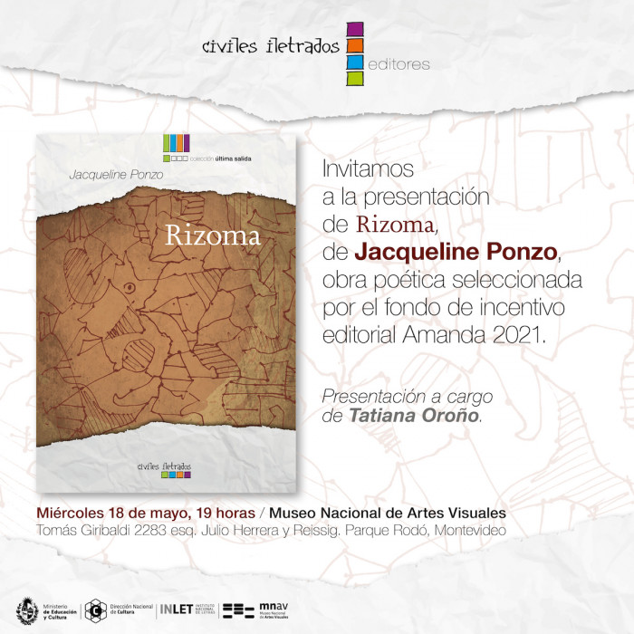  - Presentación de  Rizoma de Jacqueline Ponzo - Museo Nacional de Artes Visuales