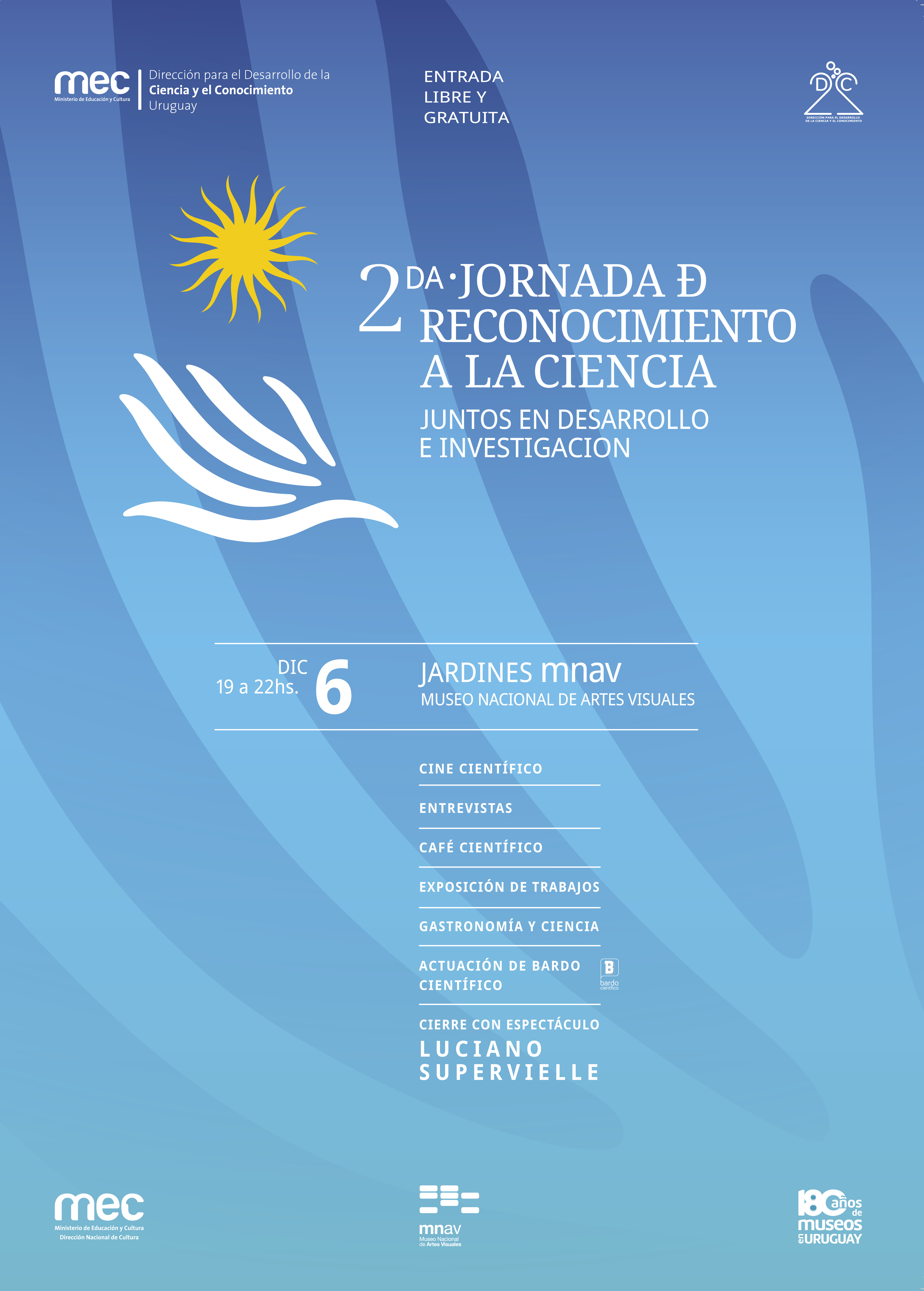  - 2ª Jornada de Reconocimiento a la Ciencia - Museo Nacional de Artes Visuales