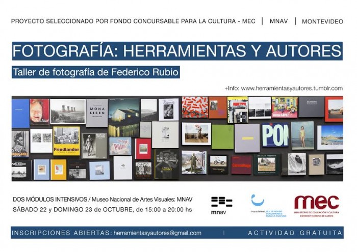  - Taller Fotografía: Herramientas y Autores - Museo Nacional de Artes Visuales