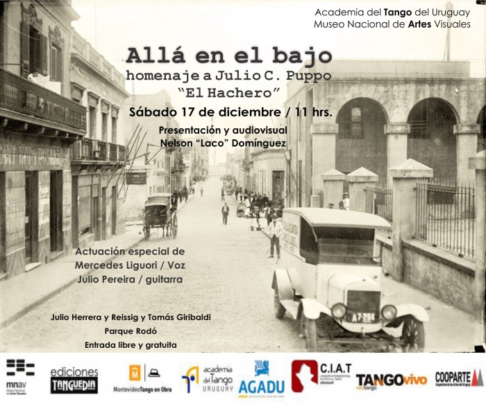  - Tango en el Museo - Allá en el bajo - Museo Nacional de Artes Visuales