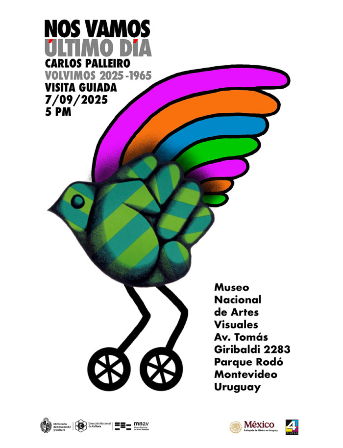  - Última visita guiada en el marco de la exposición: "Carlos Palleiro expone Volvimos"  - Museo Nacional de Artes Visuales