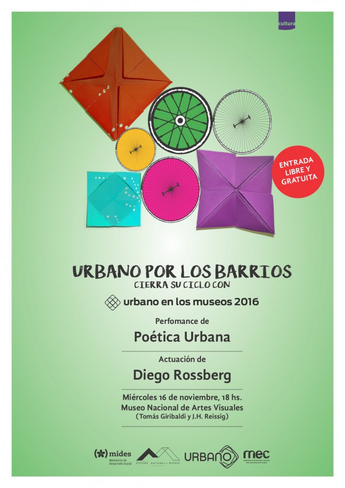  - Urbano en los Museos + Diego Rossberg - Museo Nacional de Artes Visuales