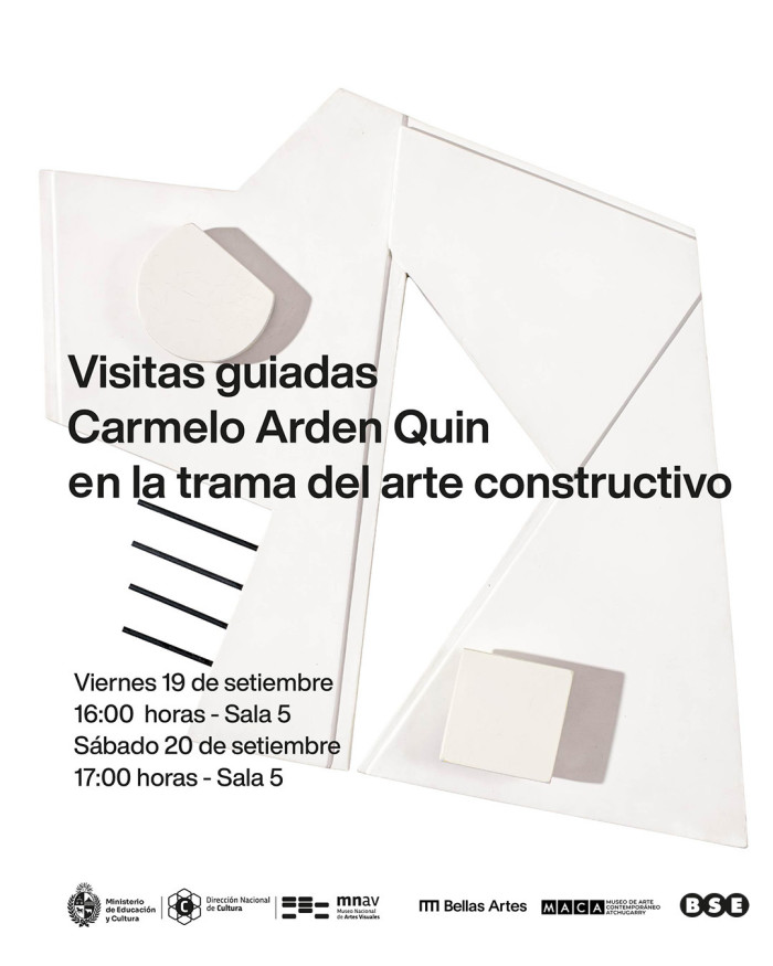  - Visitas guiadas en el marco de la exposición: "Carmelo Arden Quin, en la trama del arte constructivo" - Museo Nacional de Artes Visuales