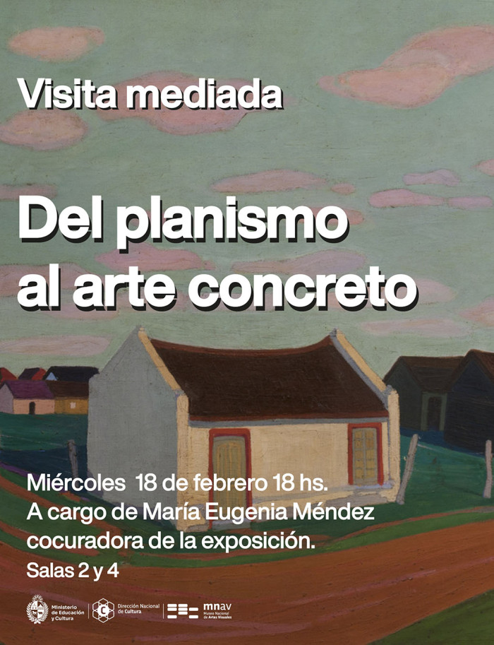  - Del planismo al arte concreto  - visita mediada - Museo Nacional de Artes Visuales