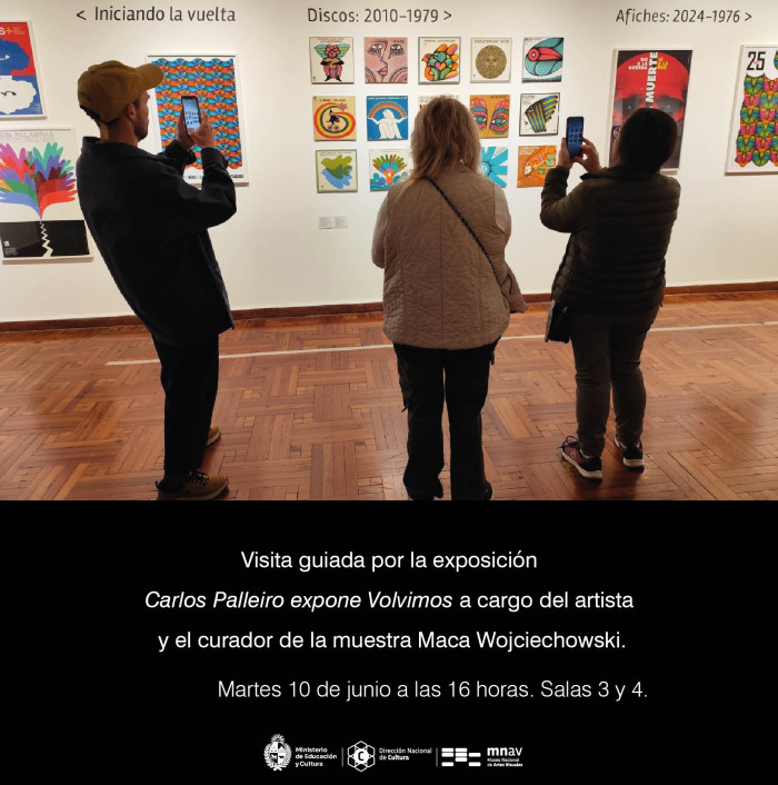  - Visita guiada en el marco de la muestra "Carlos Palleiro expone Volvimos" - Museo Nacional de Artes Visuales