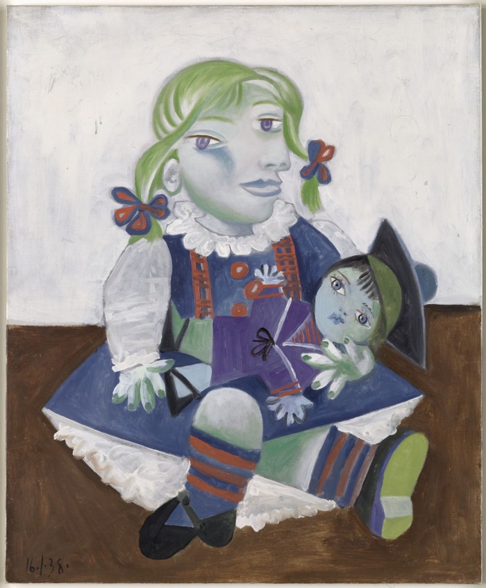 (c)Succession Picasso 2019<br>Pablo Picasso<br>Maya à la poupée<br>Musée national Picasso-París - Picasso en Uruguay - Visitas Educativa - Museo Nacional de Artes Visuales