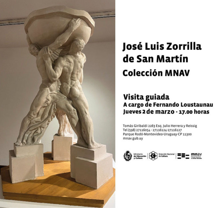  - Visitas guiadas  -  José Luis Zorrilla de San Martín Colección MNAV - Museo Nacional de Artes Visuales