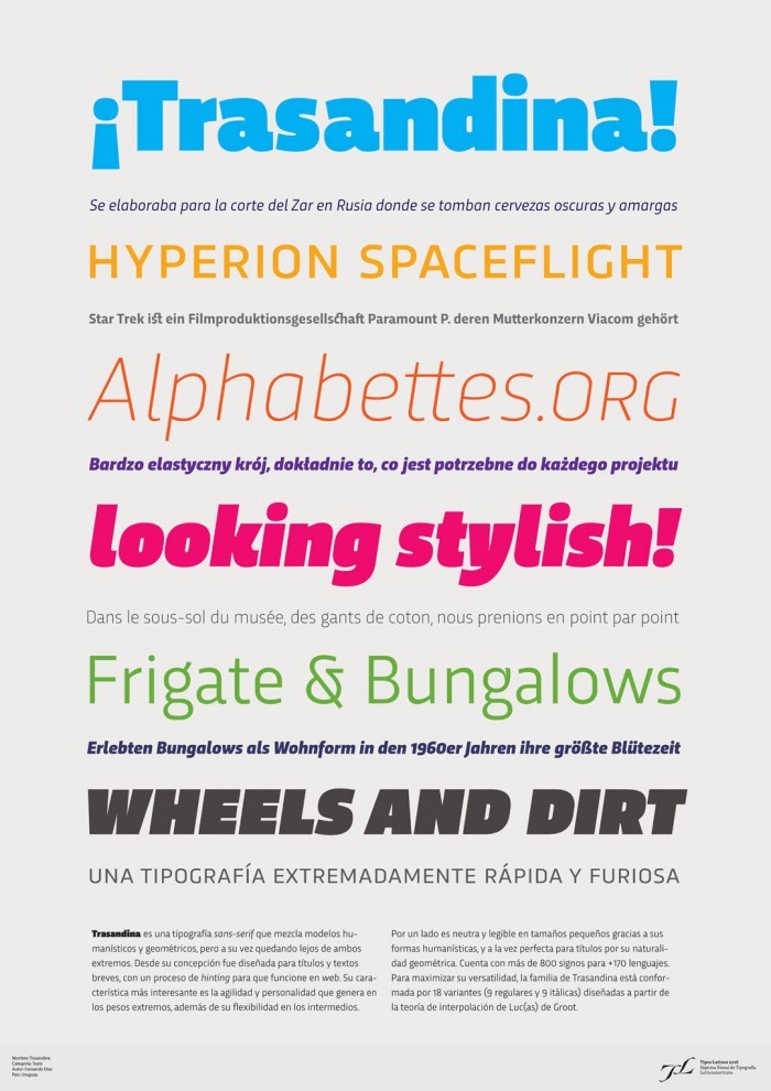  - Tipos Latinos 2016 - Séptima Bienal de Tipografía Latinoamericana - Museo Nacional de Artes Visuales
