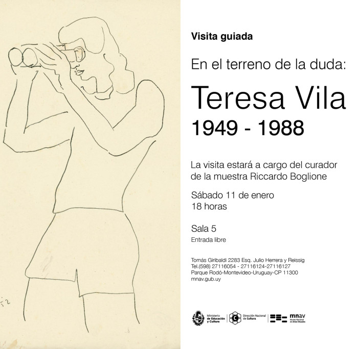  - Visita guiada por la muestra "En el terreno de la duda: Teresa Vila 1949-1988" - Museo Nacional de Artes Visuales