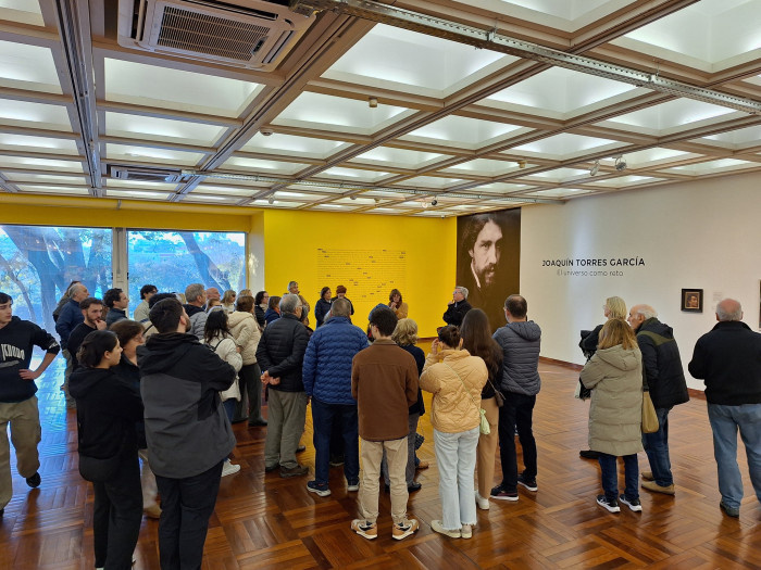  - Visita guiada en el marco de la exposición: "Joaquín Torres García - El universo como reto" - Museo Nacional de Artes Visuales