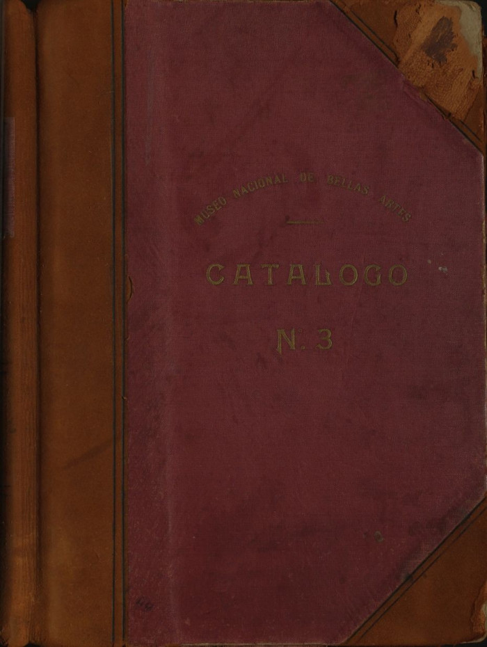  - Libros de Inventario - Museo Nacional de Artes Visuales