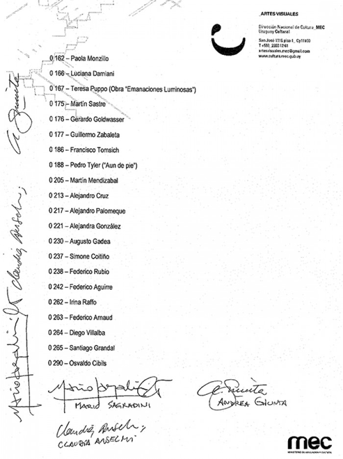  - 56º Premio Nacional de Artes Visuales José Gamarra - Museo Nacional de Artes Visuales