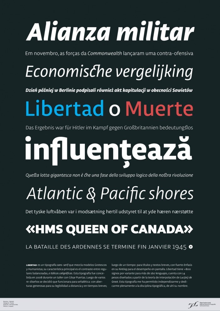  - Tipos Latinos 2016 - Séptima Bienal de Tipografía Latinoamericana - Museo Nacional de Artes Visuales