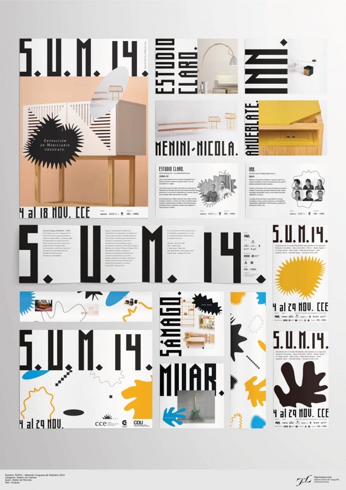  - Tipos Latinos 2016 - Séptima Bienal de Tipografía Latinoamericana - Museo Nacional de Artes Visuales